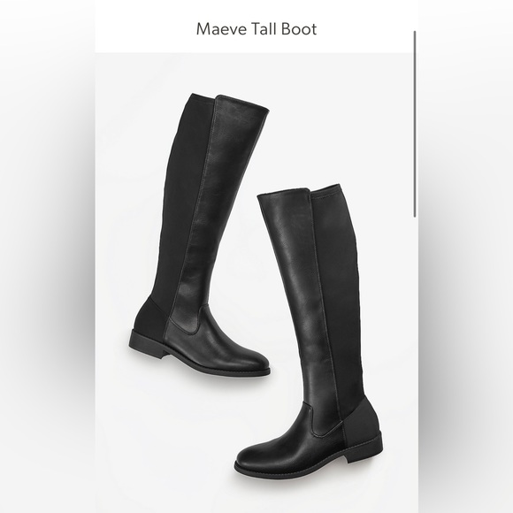 Size 11 wide calf tall black boots - Picture 5 of 6